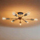 Ceiling Light E27 360W 710mm Antique Brass and Matte Black Ceiling Light E27 360W 710mm Antique Brass and Matte Black